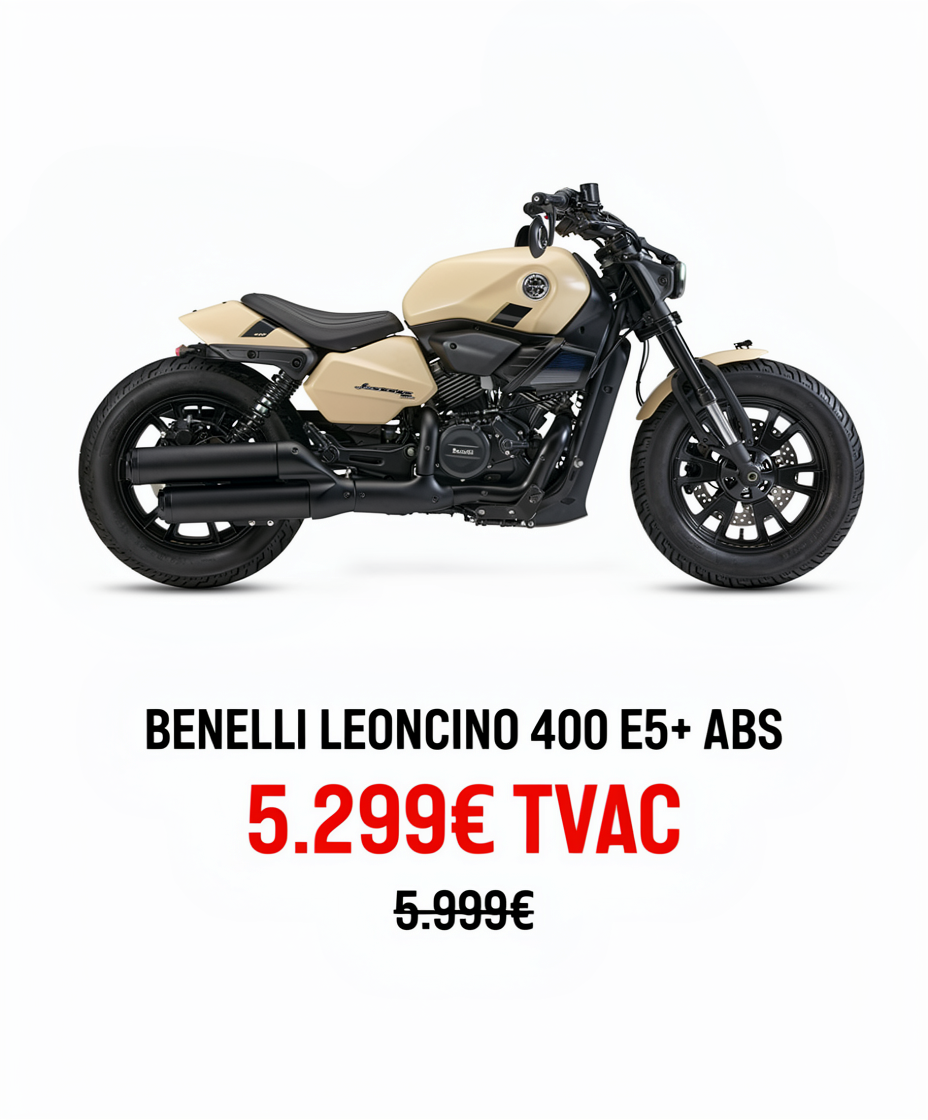 BENELLI LEONCINO 400 E5+ ABS