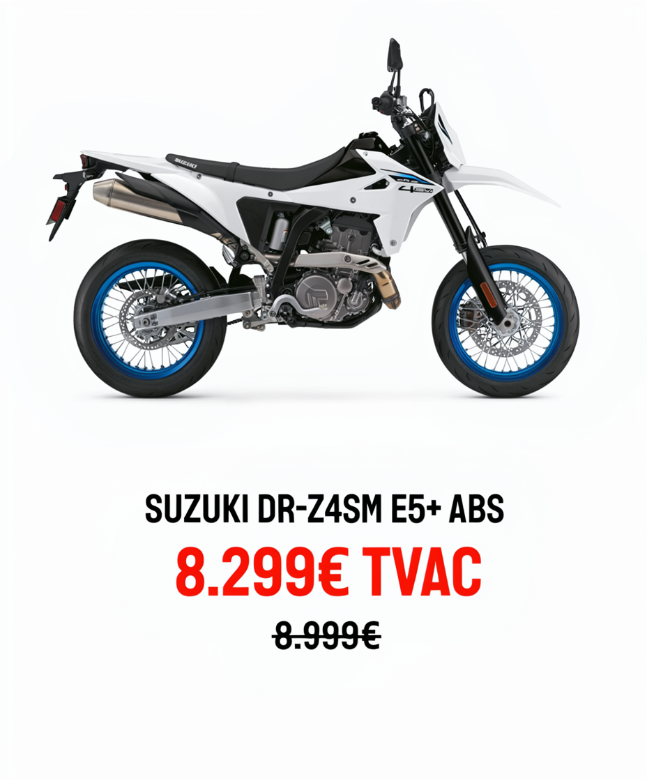 SUZUKI DR-Z4SM E5+ ABS WHITE