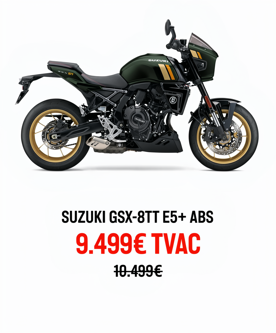 SUZUKI GSX-8TT E5+ ABS GREEN
